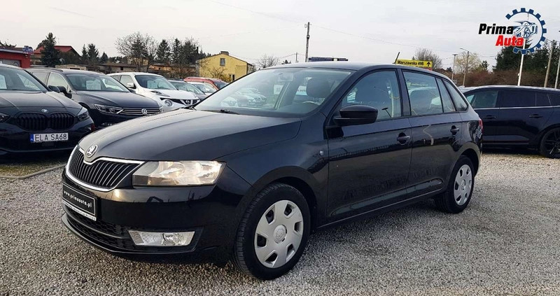 Skoda RAPID cena 38900 przebieg: 121036, rok produkcji 2014 z Ośno Lubuskie małe 277